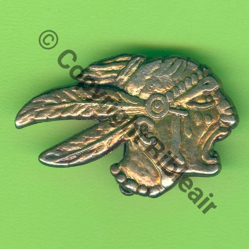 124  COMMEMO SPA.124 1993 2PLUMES BASSES 93e AEROSQUADRON DORE  SM Bol fenetre allonge tronque Dos lisse irreg Grave LAFAYETTE 1993 35x20mm Src.Y.GENTY 26Eur10.21 